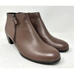 Ecco Shape M 35 Deep Taupe Womens Ankle Boot Size 11-11.5 / eu42